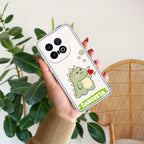 Mini Dino Customize Transparent Silicon Case For iQOO 13 5G