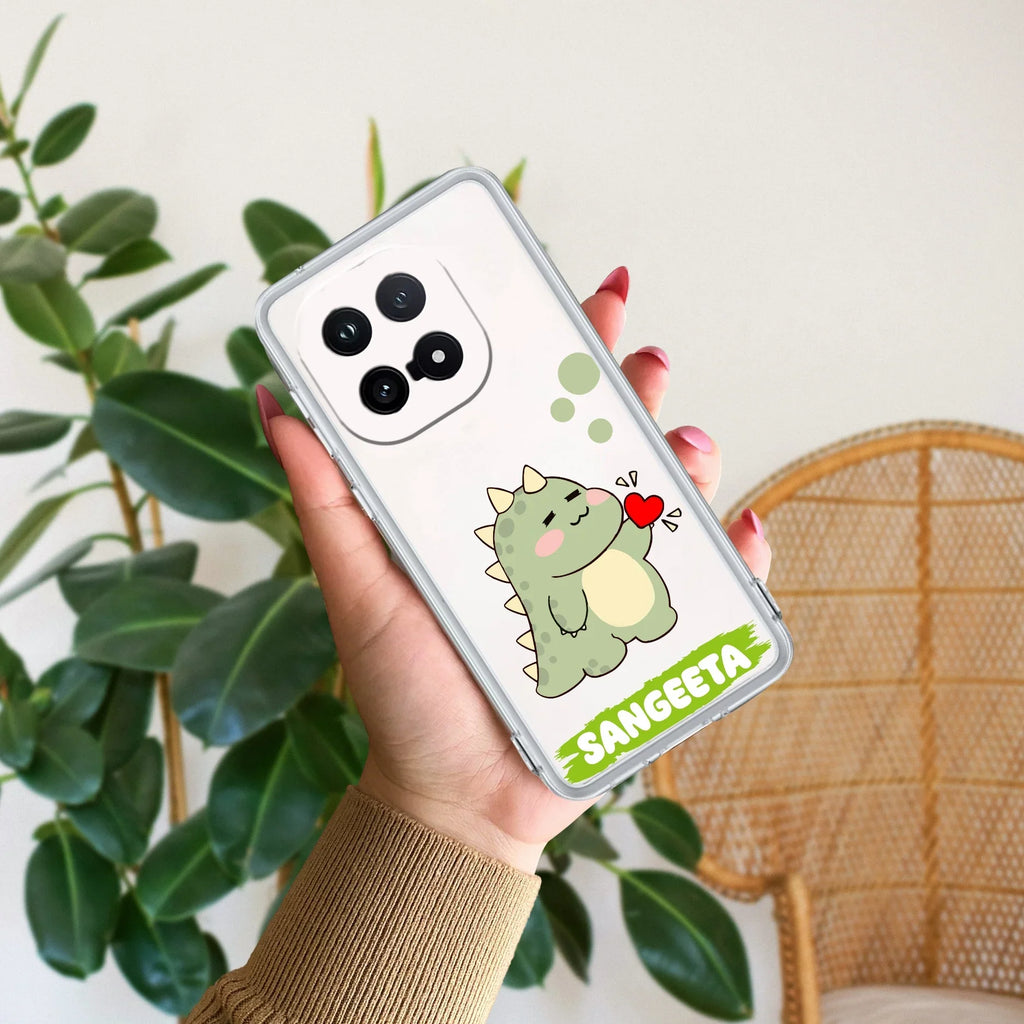 Mini Dino Customize Transparent Silicon Case For iQOO 15 5G