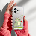 Mini Dino Customize Transparent Silicon Case For iQOO Neo 10R 5G