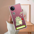 Mini Dino Customize Transparent Silicon Case For iQOO Z10R 5G