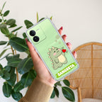 Mini Dino Customize Transparent Silicon Case For iQOO Z9 5G