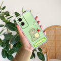 Mini Dino Customize Transparent Silicon Case For Vivo T3 Lite 5G