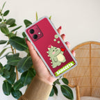 Mini Dino Customize Anti Yellow Case For Motorola G84 5G