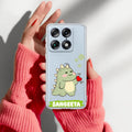 Mini Dino Customize Anti Yellow Case For Motorola Edge 70 5G