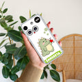 Mini Dino Customize Transparent Silicon Case For Nothing Phone 3