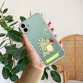 Mini Dino Customize Transparent Silicon Case For CMF Nothing Phone 1 5G