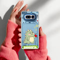 Mini Dino Customize Anti Yellow Case For Nothing Phone 4A 5G