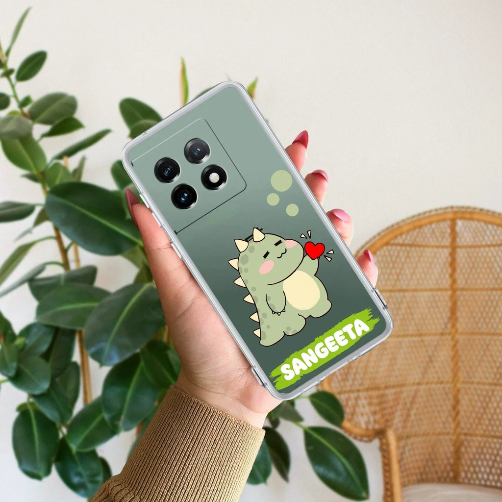Mini Dino Customize Anti Yellow Case For OnePlus 11 5G
