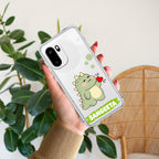 Mini Dino Customize Anti Yellow Case For OnePlus 15R 5G