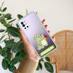 Mini Dino Customize Anti Yellow Case For OnePlus 8t / OnePlus 9R