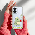 Mini Dino Customize Transparent Silicon Case For OnePlus Nord 2T 5G
