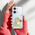 Mini Dino Customize Transparent Silicon Case For OnePlus Nord 3 5G