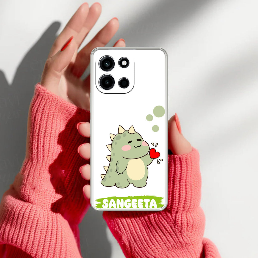 Mini Dino Customize Anti Yellow Case For OnePlus Nord 6 5G