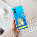 Mini Dino Customize Transparent Silicon Case For OnePlus Nord CE 4 Lite 5G
