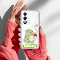 Mini Dino Customize Anti Yellow Case For Oppo A5 5G