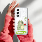 Mini Dino Customize Anti Yellow Case For Oppo A5 5G
