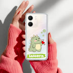 Mini Dino Customize Anti Yellow Case For Oppo A5X 5G