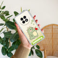 Mini Dino Customize Anti Yellow Case For Oppo F31 Pro Plus 5G