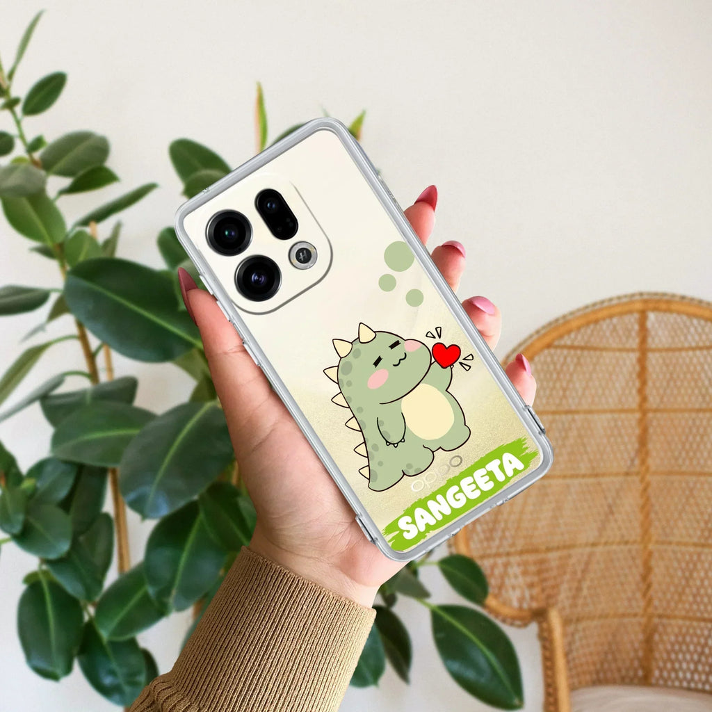 Mini Dino Customize Anti Yellow Case For Oppo Find X9 5G