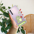 Mini Dino Customize Anti Yellow Case For Oppo Reno 4 Pro