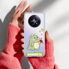 Mini Dino Customize Transparent Silicon Case For Realme P3x 5G