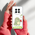 Mini Dino Customize Transparent Silicon Case For Realme 14 Pro Lite 5G