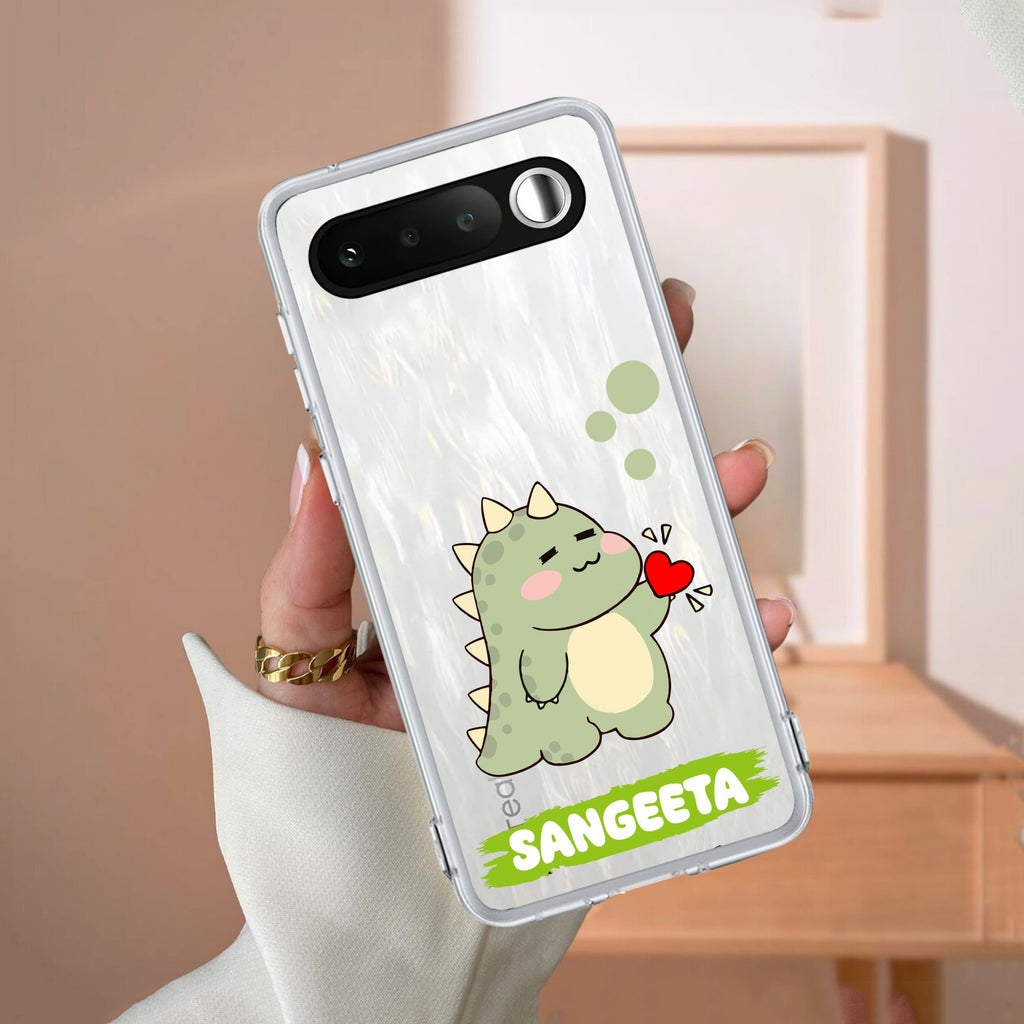 Mini Dino Customize Transparent Silicon Case For Realme P4 Pro 5G