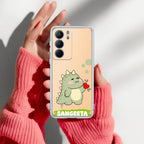 Mini Dino Customize Anti Yelllow Case For Realme P3x 5G