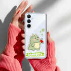Mini Dino Customize Anti Yellow Case For Samsung Galaxy A37 5G