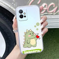 Mini Dino Customize Transparent Silicon Case For Vivo T1 5G