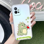 Mini Dino Customize Anti Yellow Case For Vivo T1 5G