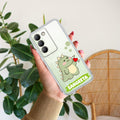 Mini Dino Customize Transparent Silicon Case For Vivo T3 5G