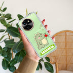 Mini Dino Customize Transparent Silicon Case For Vivo T3X 5G