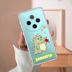Mini Dino Customize Transparent Silicon Case For Vivo T4 5G
