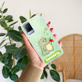 Mini Dino Customize Transparent Silicon Case For Vivo V21 5G
