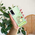 Mini Dino Customize Transparent Silicon Case For Vivo V21e 5G