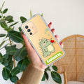 Mini Dino Customize Transparent Silicon Case For Vivo V23 5G