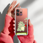 Mini Dino Customize Transparent Silicon Case For Vivo X200 FE