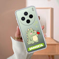 Mini Dino Customize Transparent Silicon Case For Vivo X200 5G