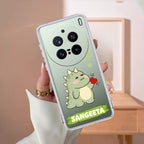 Mini Dino Customize Transparent Silicon Case For Vivo V60e 5G