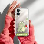 Mini Dino Customize Anti Yellow Case For Vivo Y19 5G