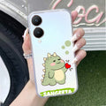 Mini Dino Customize Transparent Silicon Case For Vivo Y28 5G