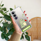 Mini Dino Customize Transparent Silicon Case For Vivo Y39 5G