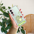 Mini Dino Customize Transparent Silicon Case For Vivo Y31 5G