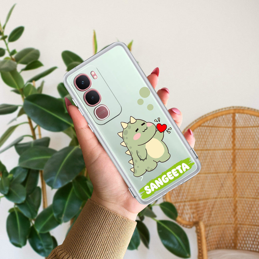 Mini Dino Customize Anti Yellow Case For Vivo Y31 5G