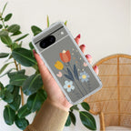 Minimal Flora Anti Yellow Case For Google Pixel 8 5G