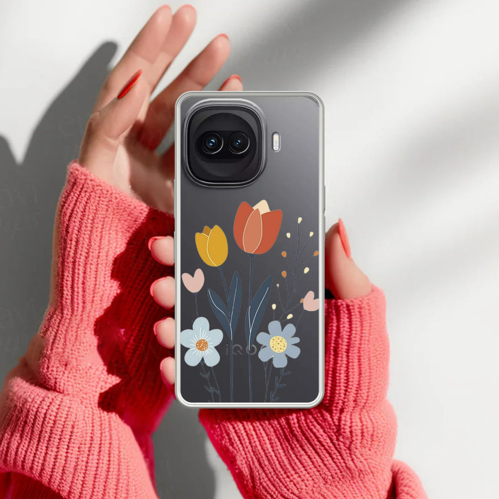 Minimal Flora Anti Yellow Case For iQOO 15R 5G