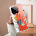 Minimal Flora Transparent Silicon Case For iQOO Neo 10 5G