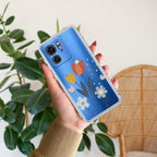 Minimal Flora Anti Yellow Case For Motorola Edge 40 5G