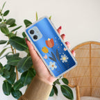 Minimal Flora Anti Yellow Case For Motorola G64 5G